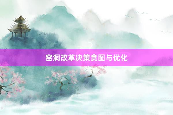 窑洞改革决策贪图与优化